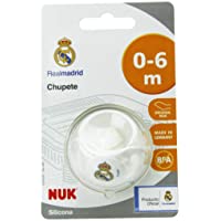Los mejores  - NUK Genius- Chupete del Real Madrid para Bebé Recién Nacido de Silicona con Tetina Anatómica en Forma de Pezón Materno…